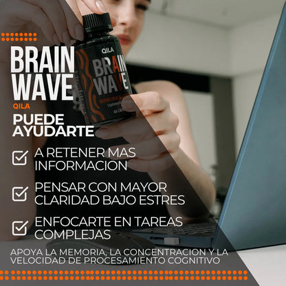 Qila BRAIN WAVE Memoria y enfoque