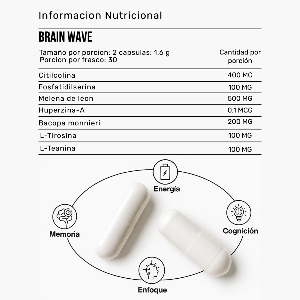 Brain Wave | MEMORIA ENFOQUE CALMA